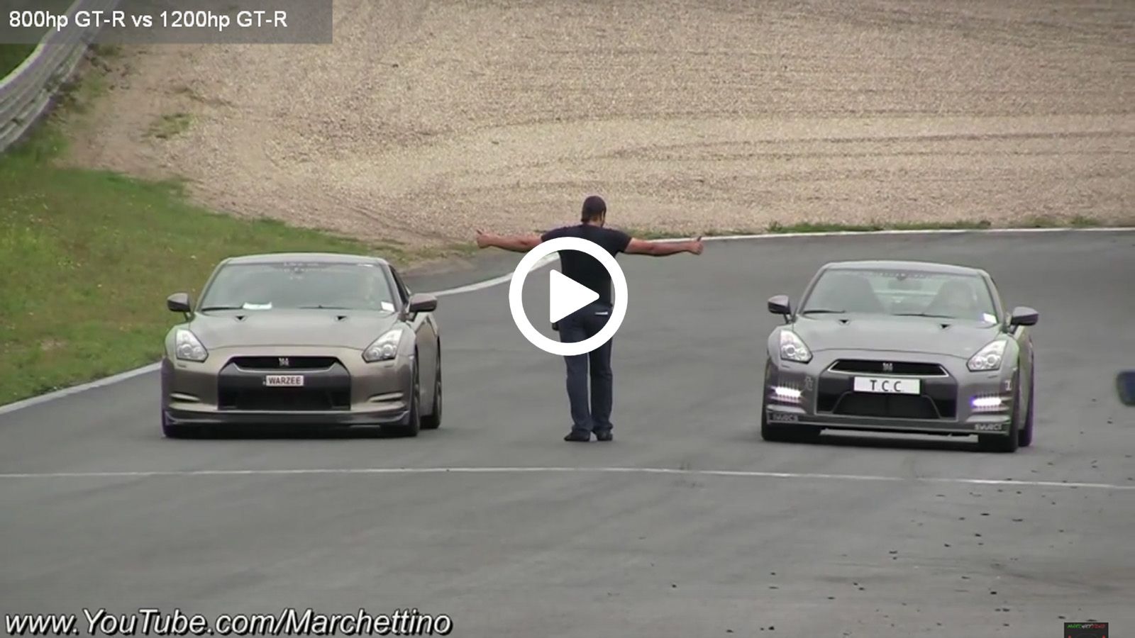 Nissan GT-R vs Audi RS6 vs Nissan GT-R